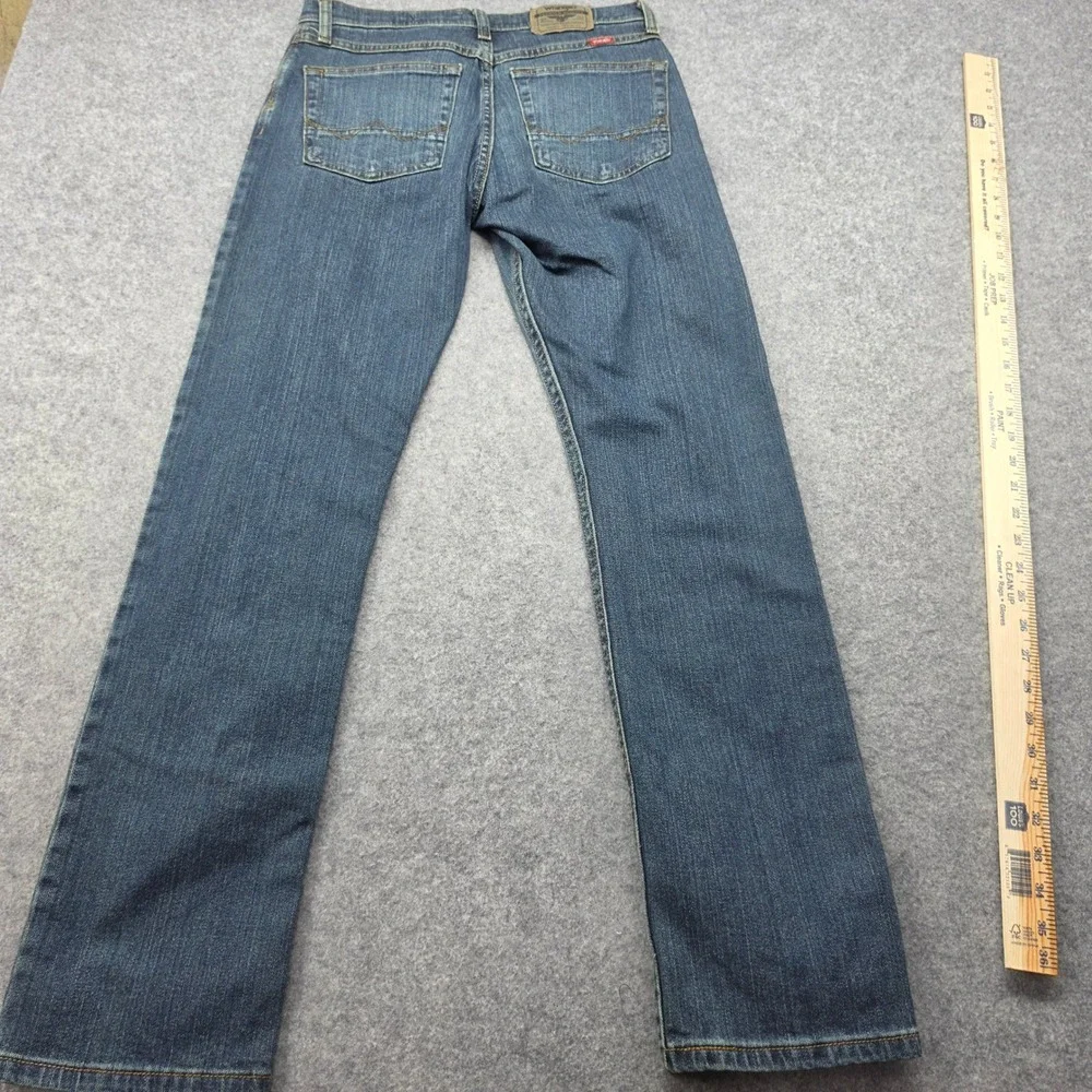 Wrangler Five Star Men Slim Straight Leg Jeans 28x30 Blue Denim 1092SSWJS